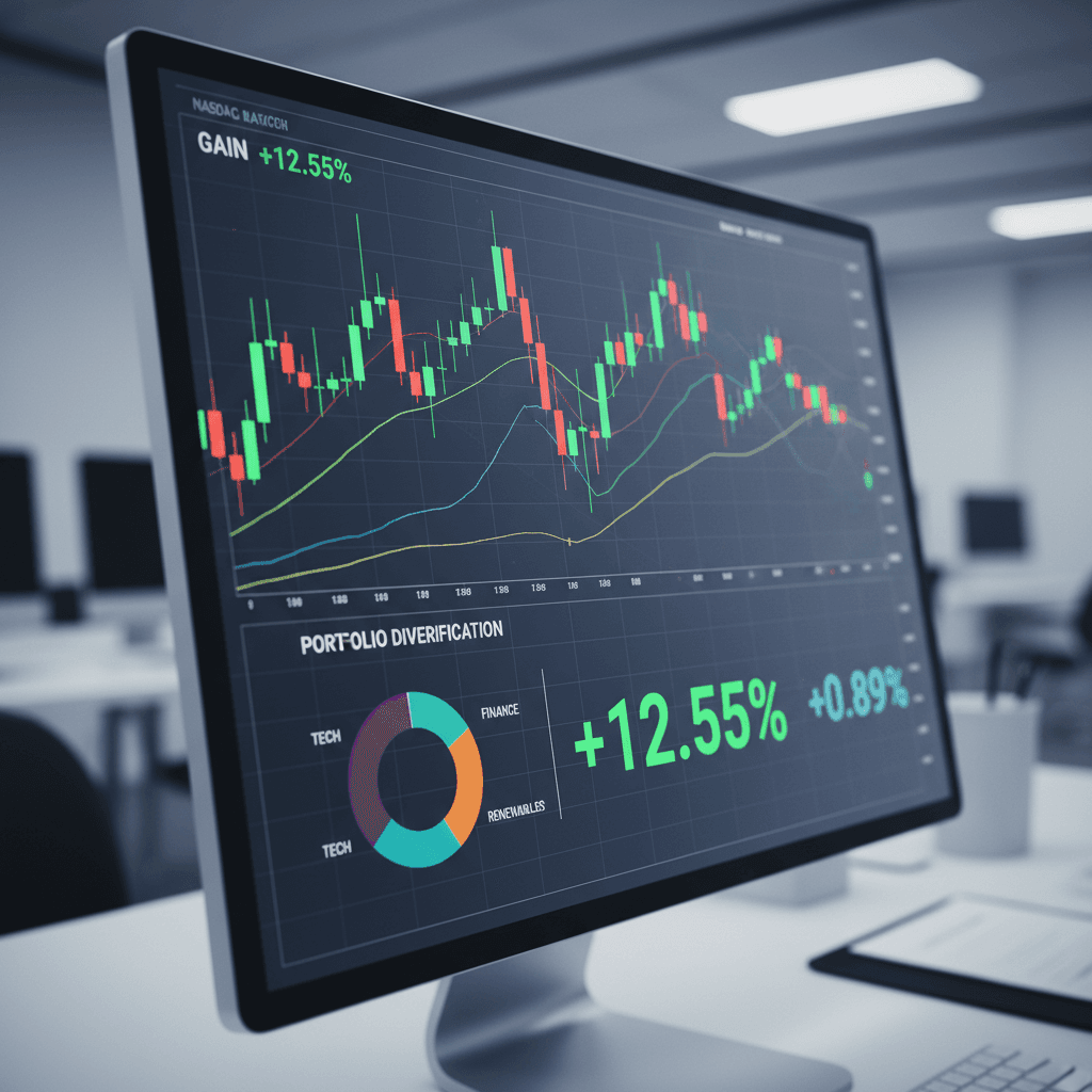Dashboard ejecutivo con métricas financieras en tiempo real